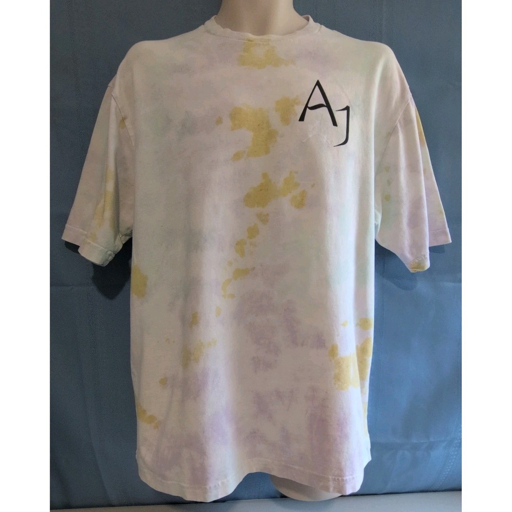 Jordan Air Jordan Tie-Dye Graphic Print T-Shirt Men's‎ Size Medium 100% Cotton